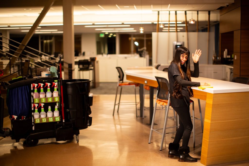 Cleaning technician
